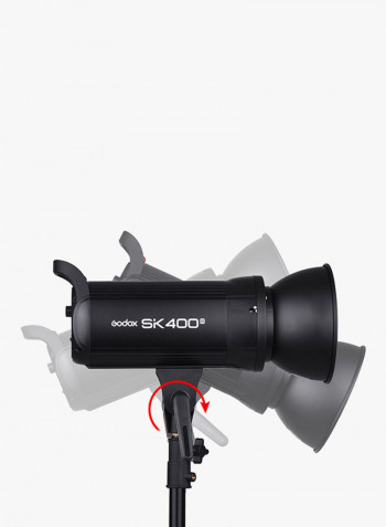 Professional Compact Studio Flash Strobe Light Black
