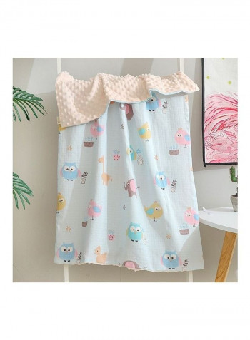 1-Piece Baby Swaddling Double-Layer Soft Blanket