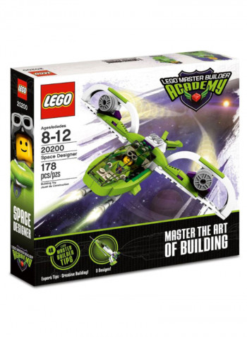 178-Piece Space Designer Building Set 20200
