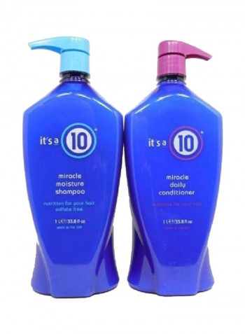 Miracle Moisture Shampoo And Conditioner Set