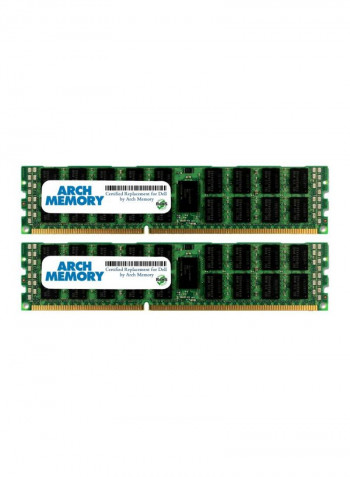 2-Piece DDR3 RDIMM RAM Kit 8GB Multicolour