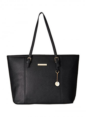 Polyester Blend Handbag LWHB02059BLACK Black
