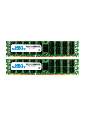2-Piece RDIMM DDR3 RAM Set 4GB Multicolour