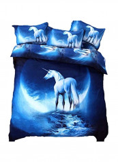 4-Piece Bedding Sets Blue/White