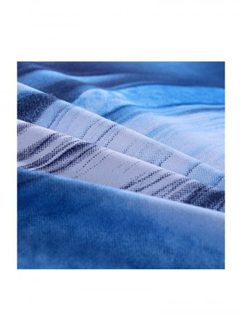 4-Piece Bedding Sets Blue/White