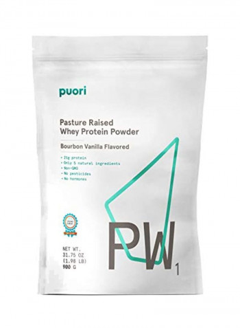 Pasture Raised Whey Protein Powder - Bourbon Vanilla