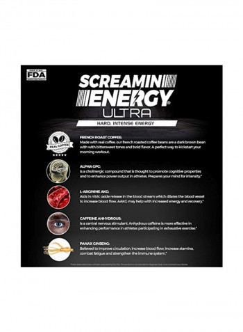 Screamin Energy Ultra Dietary Supplement - 24 Count