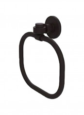 Continental Collection Groovy Accent Towel Bar Black