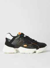 Garvey Leather Sneakers Black