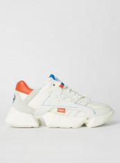 Garvey Leather Sneakers White