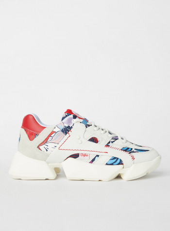 Garvey Sneakers Multi White