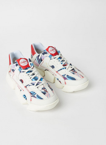 Garvey Sneakers Multi White
