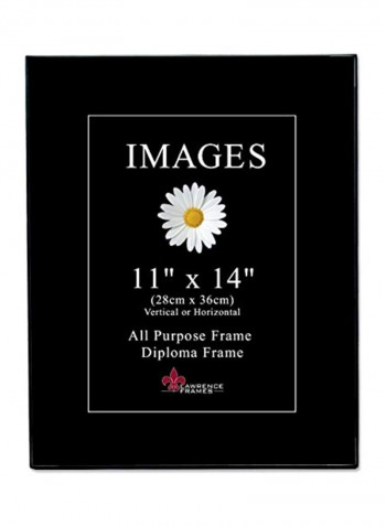 Decorative Plastic Picture Frame Black 11x14inch