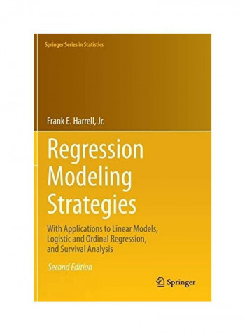 Regression Modeling Strategies Hardcover English by Frank E. Harrell Jr