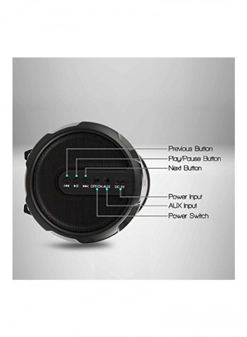 Portable Bluetooth Speaker Black