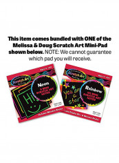Suspend Junior Family Game With Scratch Art Mini-Pad Bundle