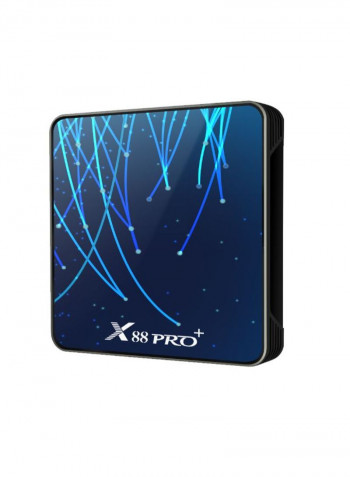 Android 9.0 Smart TV Set Top Box X88 PRO PLUS Blue