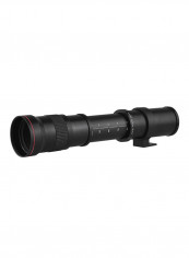 420-800mm f/8.3-16 Telephoto Manual Zoom Lens Black