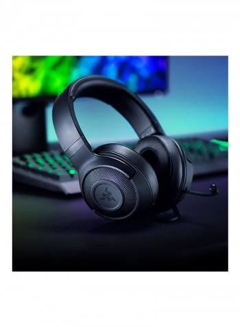 Gaming Headphone For PS4/PS5/XOne/XSeries/NSwitch/PC Black