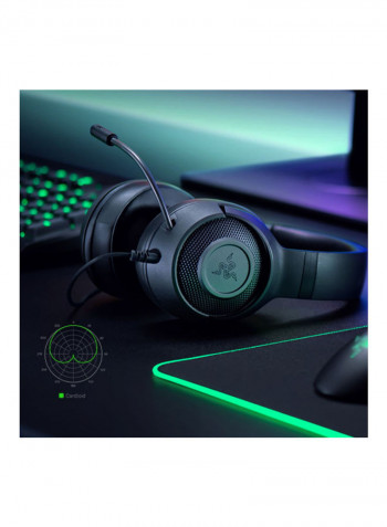 Gaming Headphone For PS4/PS5/XOne/XSeries/NSwitch/PC Black