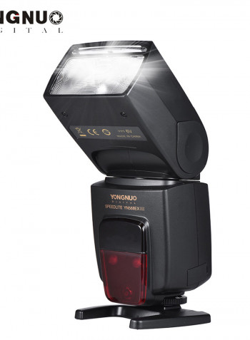 YN568EX III Wireless TTL Slave Flash Speedlite GN58 1/8000s HSS Supports USB Firmware Upgrade Black