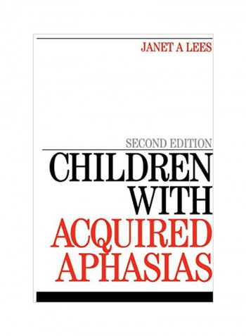 Children With Acquired Aphasias Paperback