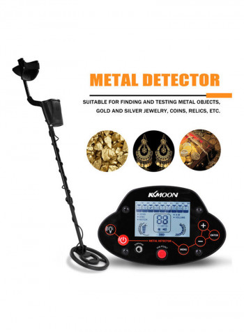 Portable Metal Detector Black