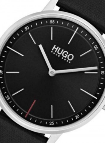 Exist Leather Analog Wrist Watch 1520007