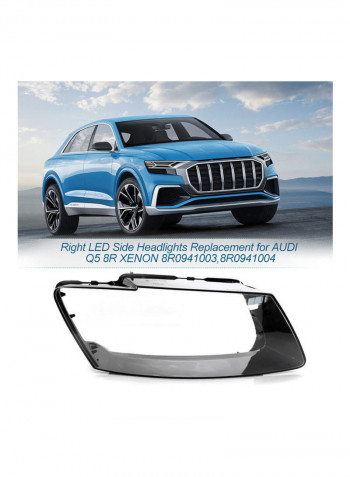 Replacement Right LED Headlight Cover For Audi Q5