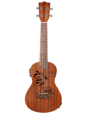 Wood Ukelele Uke Kit with LCD