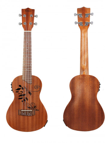 Wood Ukelele Uke Kit with LCD