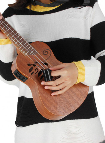 Wood Ukelele Uke Kit with LCD