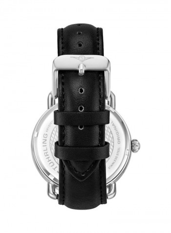 Men's Leather Analog Watch 3913.1
