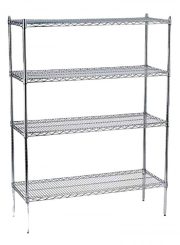 Kitchen Storage Rack Silver