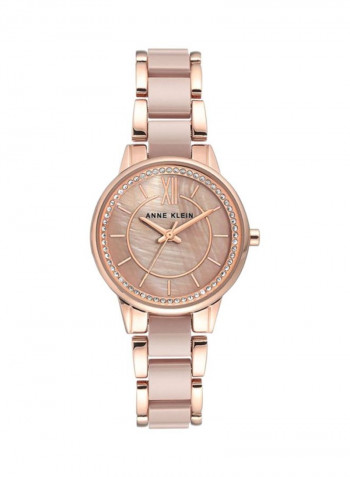 Women's Water Resistant Analog Watch Ak3344Tprg