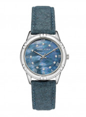 Women's Water Resistance Leather Analog Watch AK3767BMBL