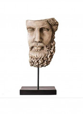 Ancient Greek Statue Half Face Portrait Brown reviews Ancient Greek Statue Half Face Portrait Brown