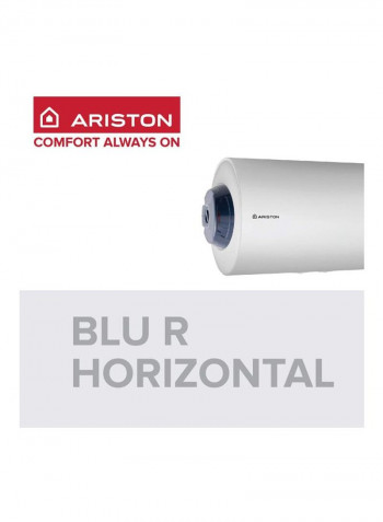 Horizontal Electric Water Heater 100L BLU-R  BLU-R 100 H White/Grey