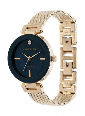 Women's Stainless Steel Analog Wrist Watch AK2472NMRG