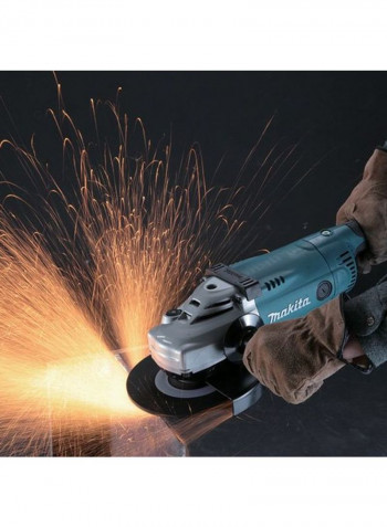 Angle Grinder Blue/Black/Grey 473x200x140millimeter