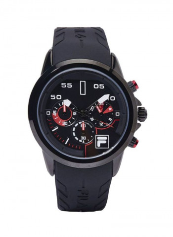 Men's Water Resistant Chronograph Watch 38-168-101
