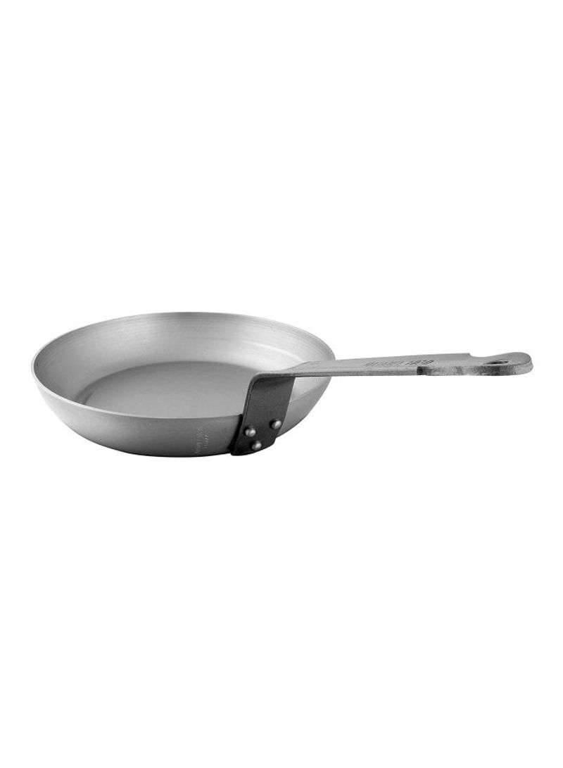 Carbon Steel Fry Pan Silver 9.5inch