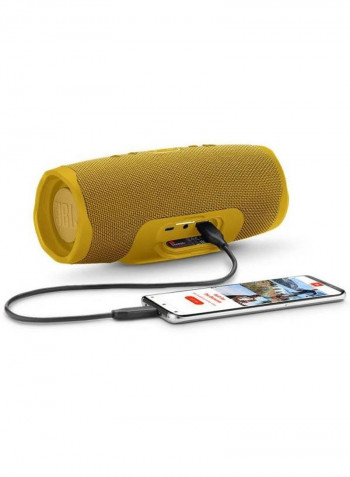 Charge 4 Waterproof Bluetooth Speaker Yellow