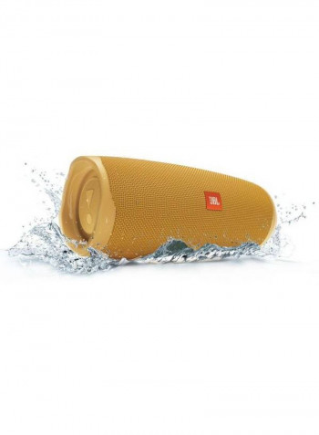 Charge 4 Waterproof Bluetooth Speaker Yellow