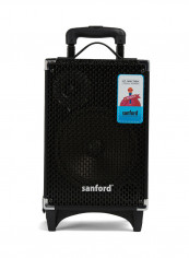 Bluetooth Portable Trolley Speaker With Mic And LED Display SF2257PTS BS Black reviews Bluetooth Portable Trolley Speaker With Mic And LED Display SF2257PTS BS Black
