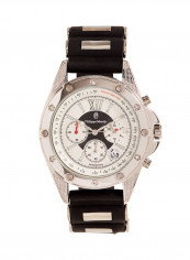 Men's Water Resistant Leather Analog Wrist Watch LC0991WWB
