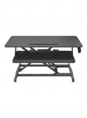 ECVV Height Adjustable Standing Desk Converter Black