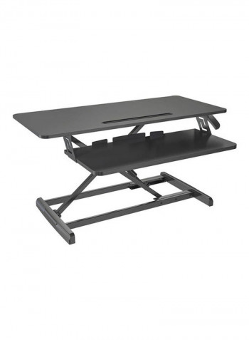 ECVV Height Adjustable Standing Desk Converter Black