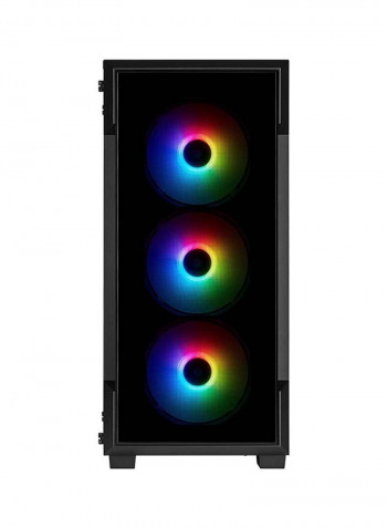 iCue 220T RGB Black Front Glass Edition