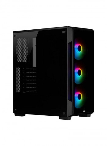 iCue 220T RGB Black Front Glass Edition